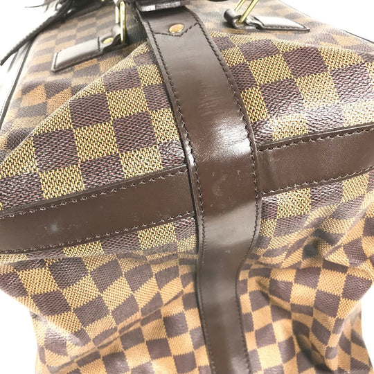 LOUIS VUITTON Boston Duffel bag N41160 Damier canvas Brown Damier Grimo 45 unisex(Unisex) Used Authentic