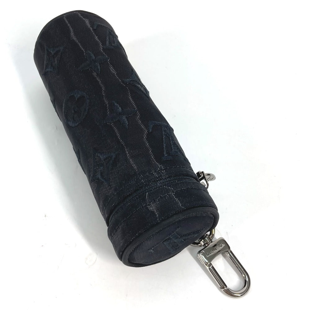 LOUIS VUITTON Pouch M77147 Cotton, Polyester black monogram mesh Pouch only Women Used Authentic
