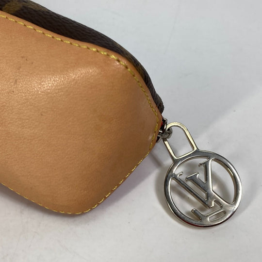 LOUIS VUITTON pencil case GI0009 Monogram canvas Red Monogram Truth Elizabet Women Used Authentic