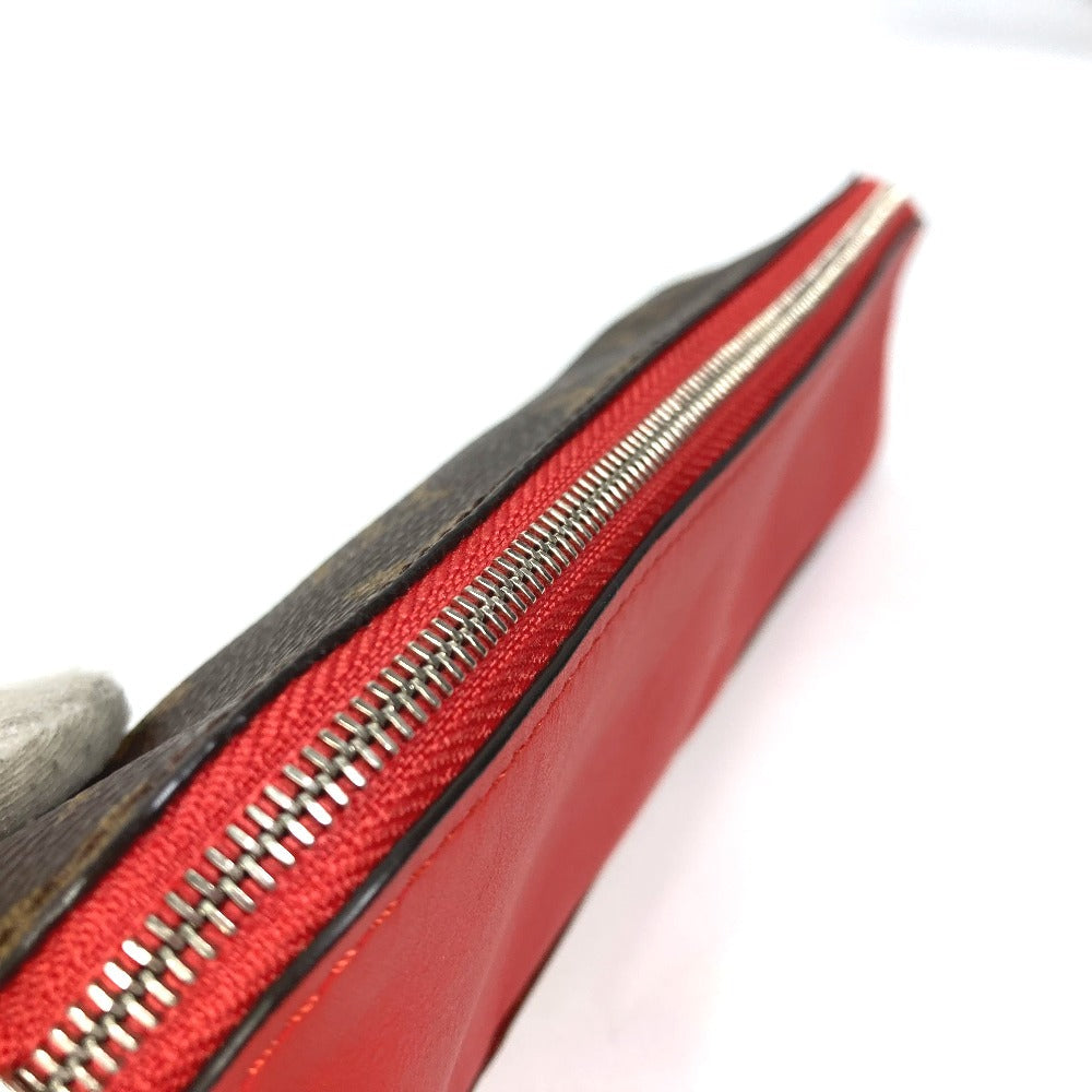 LOUIS VUITTON pencil case GI0009 Monogram canvas Red Monogram Truth Elizabet Women Used Authentic