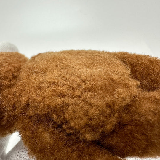 LOUIS VUITTON key ring M69854 mohair Brown Porto Cle LV Teddy Bear