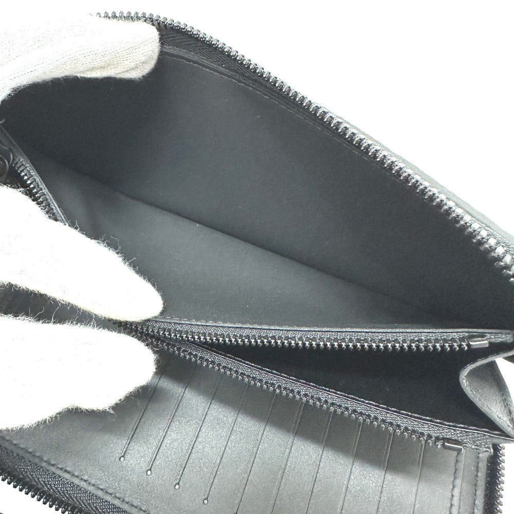 LOUIS VUITTON Long Wallet Purse M69047 Taurillon Clemence Leather black Monogram Zippy wallet ã» Vertical mens Secondhand Authentic