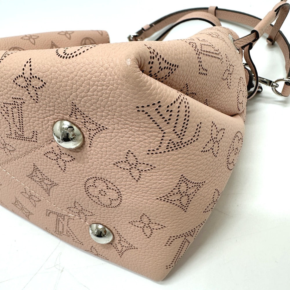LOUIS VUITTON Shoulder Bag ‚l57068 monogram mahina leather pink Monogram Mahina Bella Women Used Authentic