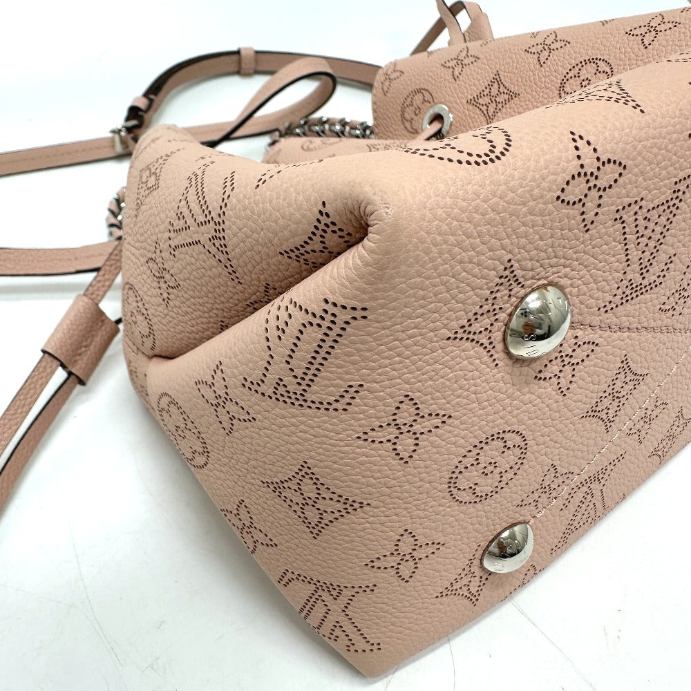 LOUIS VUITTON Shoulder Bag ‚l57068 monogram mahina leather pink Monogram Mahina Bella Women Used Authentic