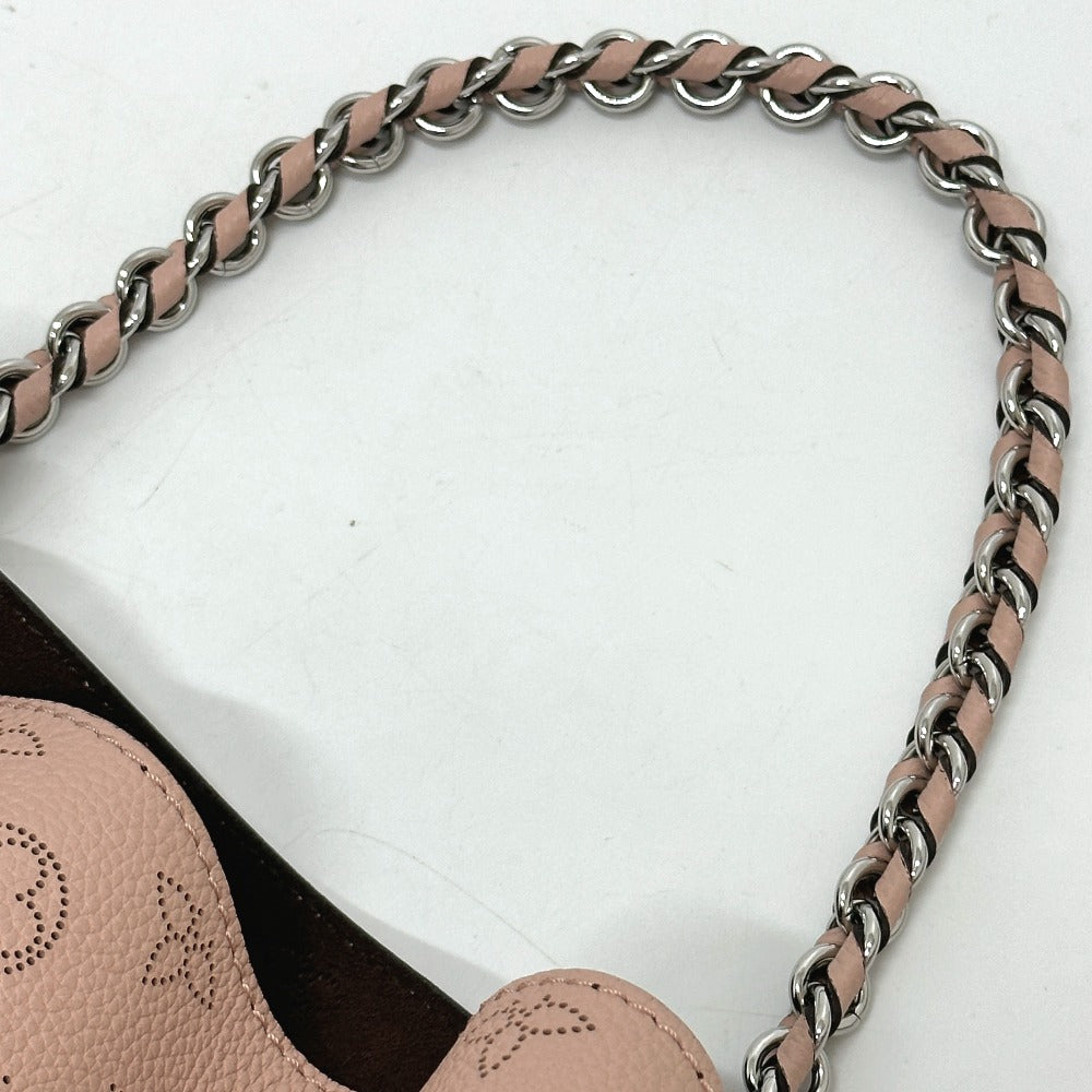 LOUIS VUITTON Shoulder Bag ‚l57068 monogram mahina leather pink Monogram Mahina Bella Women Used Authentic