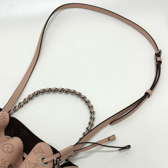 LOUIS VUITTON Shoulder Bag ‚l57068 monogram mahina leather pink Monogram Mahina Bella Women Used Authentic