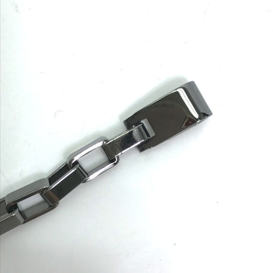 LOUIS VUITTON bracelet MP2226 metal Silver Accessories Damier colors logo mens Used Authentic