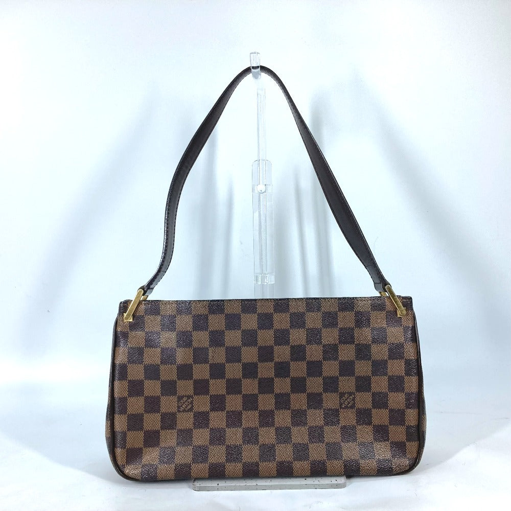 LOUIS VUITTON Shoulder Bag  N51129  Damier canvas Brown Damier Aubagne Women Used Authentic
