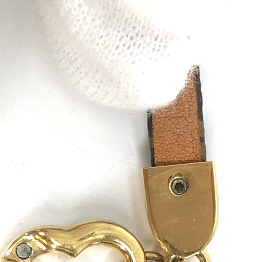 LOUIS VUITTON bracelet M6758F Monogram canvas Brown Monogram bracelet say yes Women Used Authentic