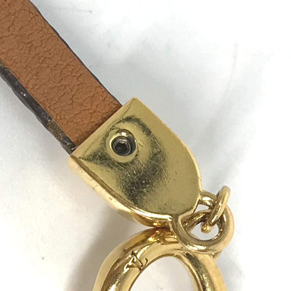 LOUIS VUITTON bracelet M6758F Monogram canvas Brown Monogram bracelet say yes Women Used Authentic