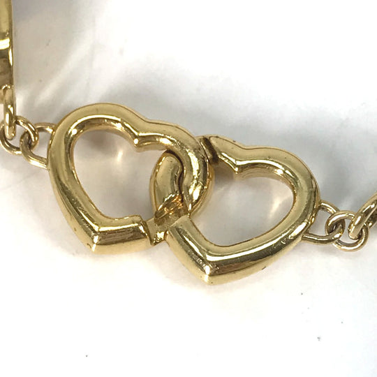 LOUIS VUITTON bracelet M6758F Monogram canvas Brown Monogram bracelet say yes Women Used Authentic