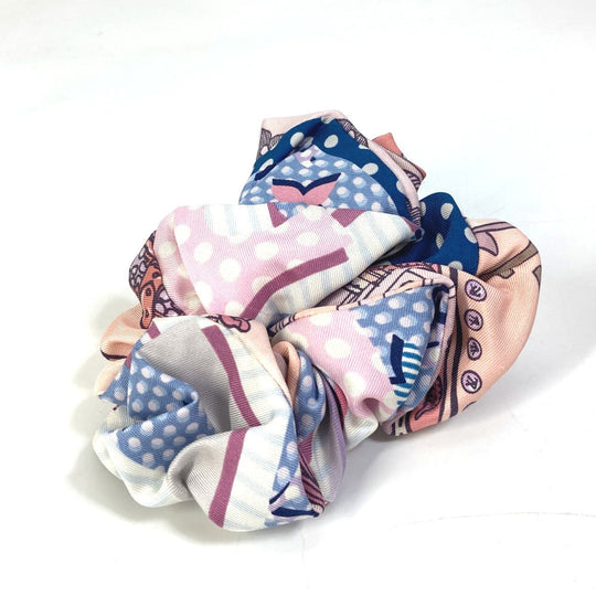 LOUIS VUITTON hair accessory M76955 silk pink Scrunchie Troshu Women Used Authentic