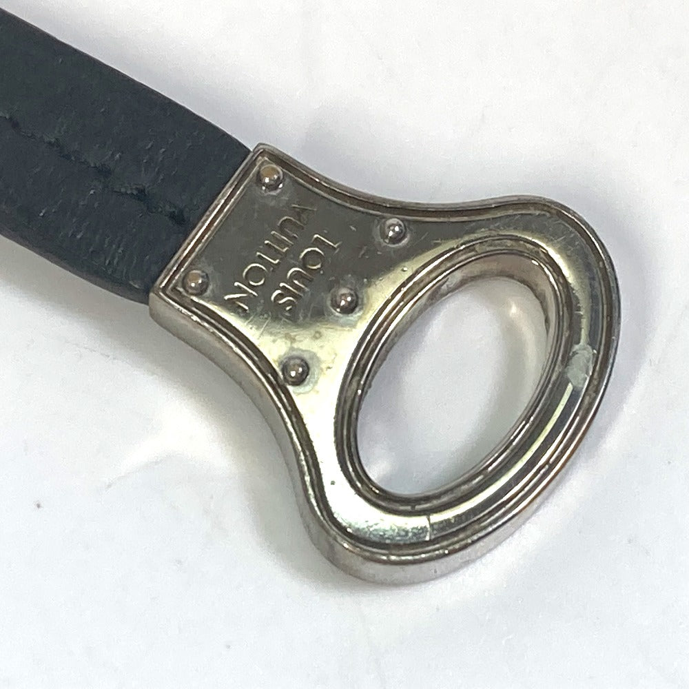 LOUIS VUITTON bracelet M6290 leather black Accessories brasle archive mens Used Authentic