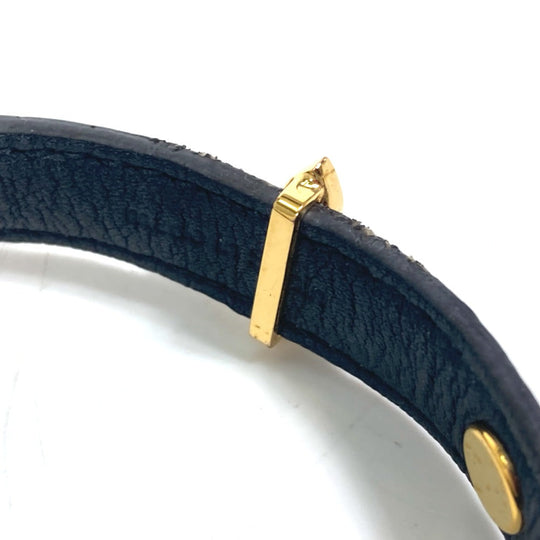 LOUIS VUITTON bracelet M6597F Monogram reverse canvas Brown Accessories Monogram Reverse Bracelet Blooming Women 19 Used Authentic