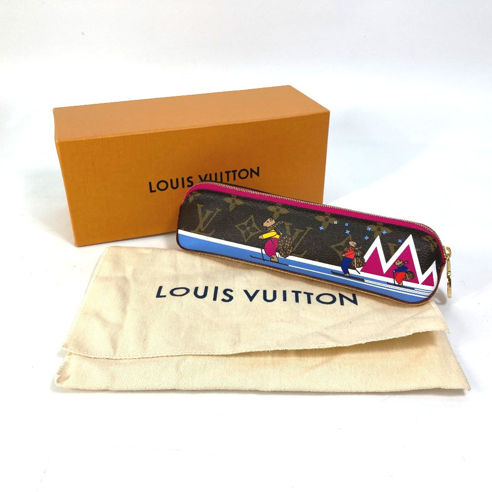 LOUIS VUITTON pencil case GI0289 Monogram canvas Brown Monogram Truth Elizabeth Women Used Authentic