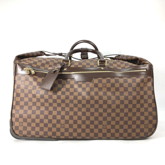 LOUIS VUITTON Carry Bag N23204 Damier canvas Brown Suitcase Travel bag Duffle bag Neo Eol 65 unisex(Unisex) Used Authentic