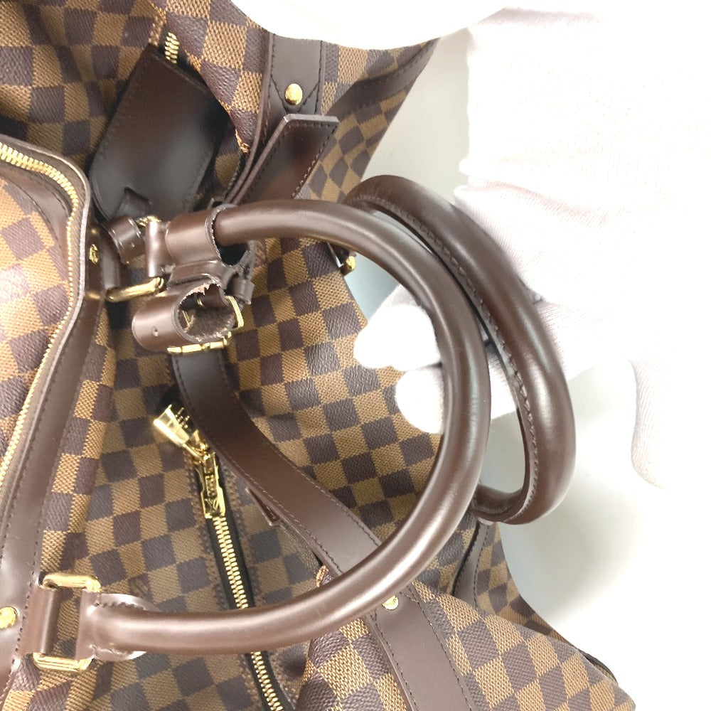 LOUIS VUITTON Carry Bag N23204 Damier canvas Brown Suitcase Travel bag Duffle bag Neo Eol 65 unisex(Unisex) Used Authentic