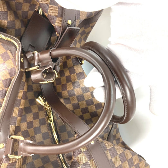LOUIS VUITTON Carry Bag N23204 Damier canvas Brown Suitcase Travel bag Duffle bag Neo Eol 65 unisex(Unisex) Used Authentic
