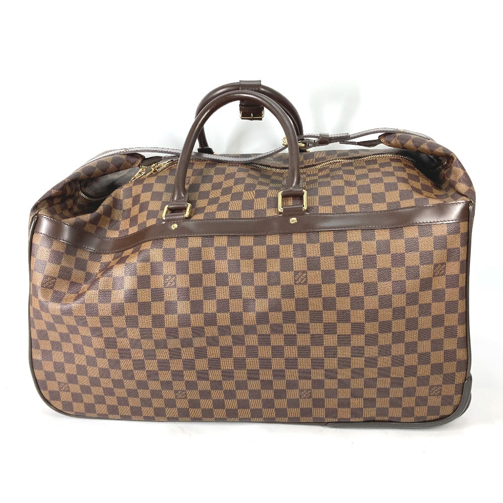 LOUIS VUITTON Carry Bag N23204 Damier canvas Brown Suitcase Travel bag Duffle bag Neo Eol 65 unisex(Unisex) Used Authentic
