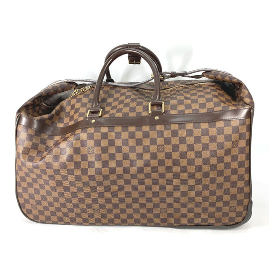 LOUIS VUITTON Carry Bag N23204 Damier canvas Brown Suitcase Travel bag Duffle bag Neo Eol 65 unisex(Unisex) Used Authentic