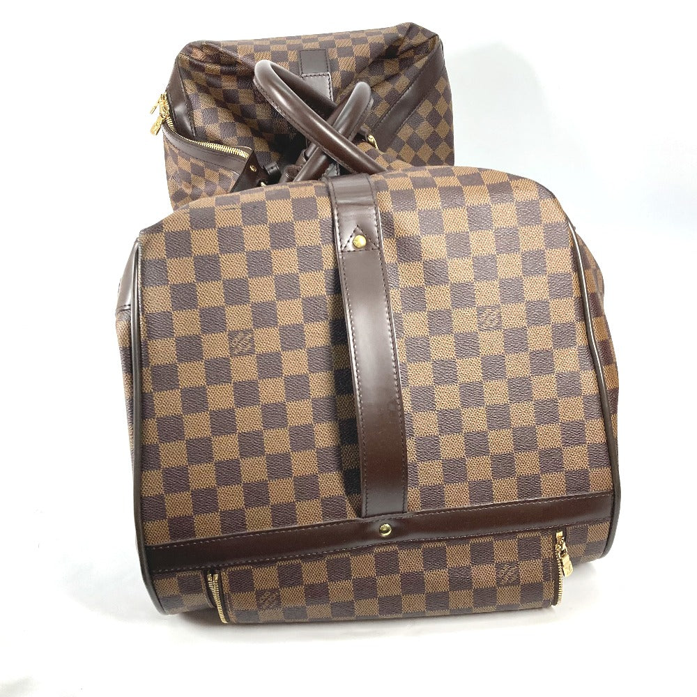 LOUIS VUITTON Carry Bag N23204 Damier canvas Brown Suitcase Travel bag Duffle bag Neo Eol 65 unisex(Unisex) Used Authentic