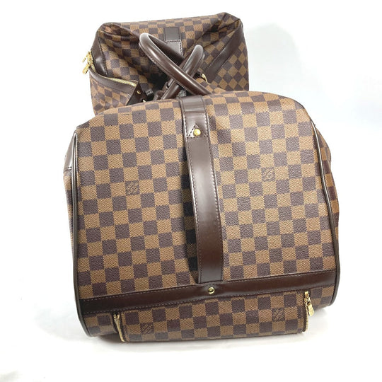 LOUIS VUITTON Carry Bag N23204 Damier canvas Brown Suitcase Travel bag Duffle bag Neo Eol 65 unisex(Unisex) Used Authentic