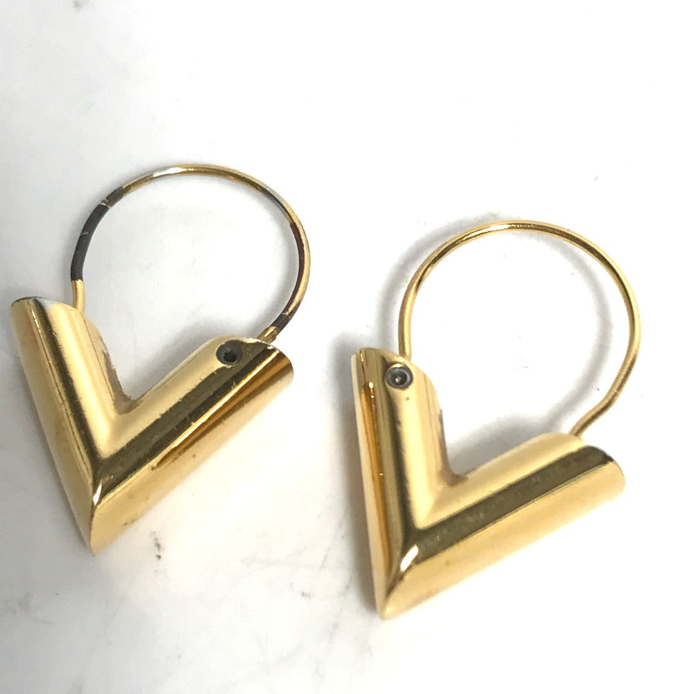 LOUIS VUITTON Pierce M61088 metal gold Pierce Essential V Women Used Authentic
