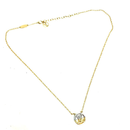 LOUIS VUITTON Necklace M69643 metal gold By color Necklace Collier LtoV Women Used Authentic