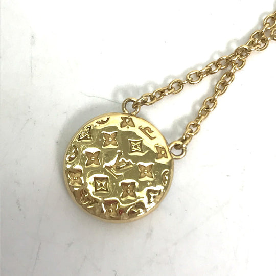 LOUIS VUITTON Necklace M69643 metal gold By color Necklace Collier LtoV Women Used Authentic