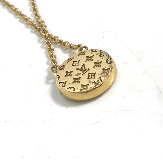 LOUIS VUITTON Necklace M69643 metal gold By color Necklace Collier LtoV Women Used Authentic