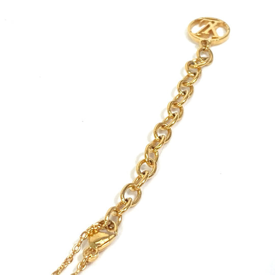 LOUIS VUITTON Necklace M62809 metal gold key motif Necklace Rocky Women Used Authentic