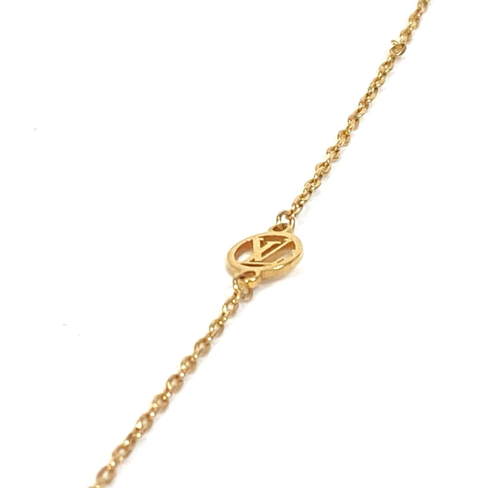 LOUIS VUITTON Necklace M62809 metal gold key motif Necklace Rocky Women Used Authentic