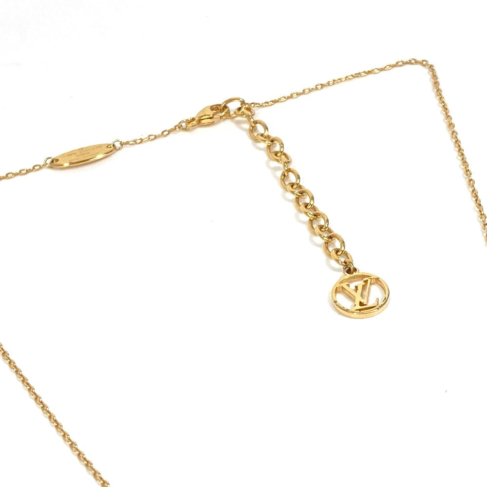LOUIS VUITTON Necklace M62809 metal gold key motif Necklace Rocky Women Used Authentic