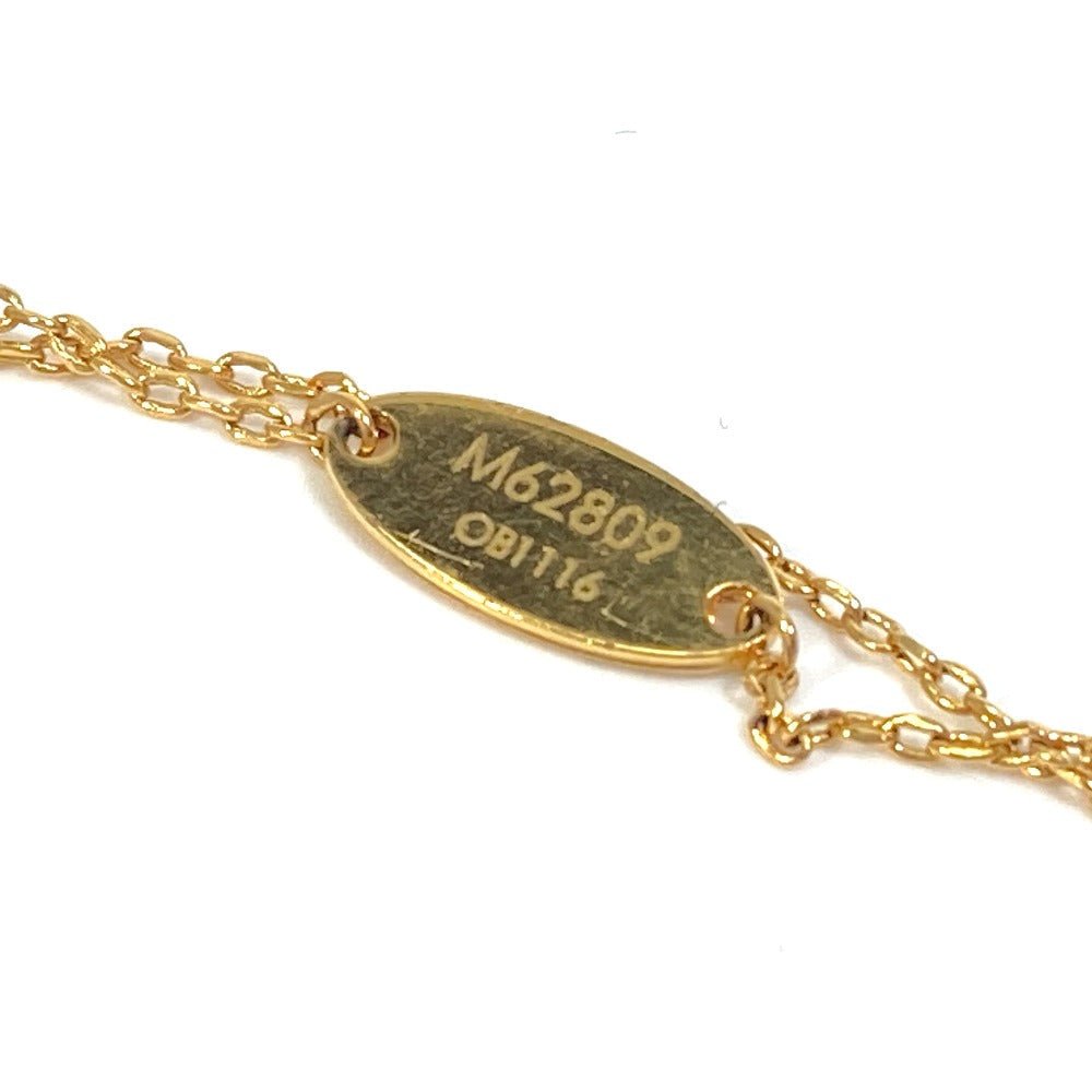 LOUIS VUITTON Necklace M62809 metal gold key motif Necklace Rocky Women Used Authentic