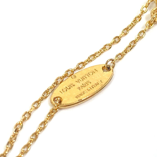 LOUIS VUITTON Necklace M62809 metal gold key motif Necklace Rocky Women Used Authentic