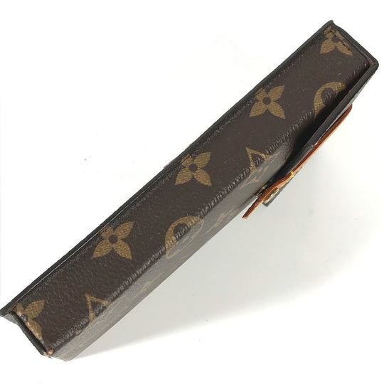 LOUIS VUITTON Pouch M68523 Monogram canvas Brown Monogram Carabiner Box phone case Women Used Authentic