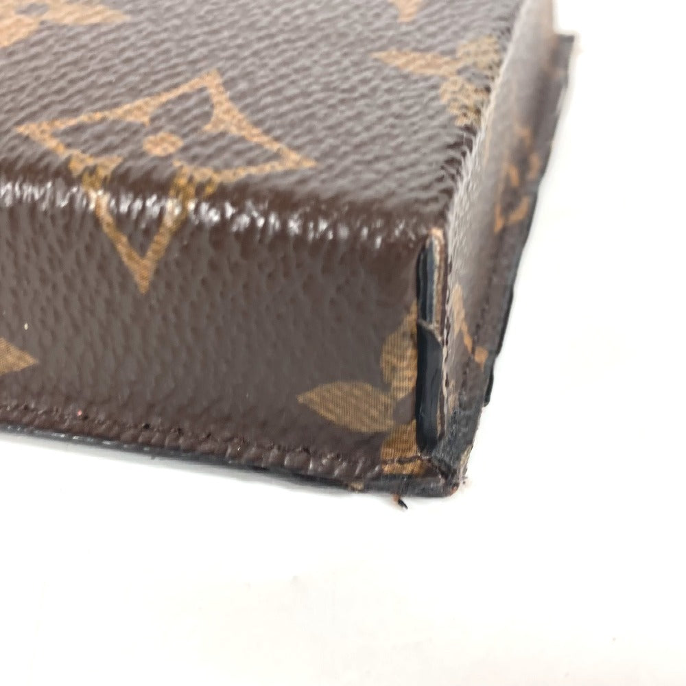 LOUIS VUITTON Pouch M68523 Monogram canvas Brown Monogram Box phone case Women(Unisex) Used Authentic