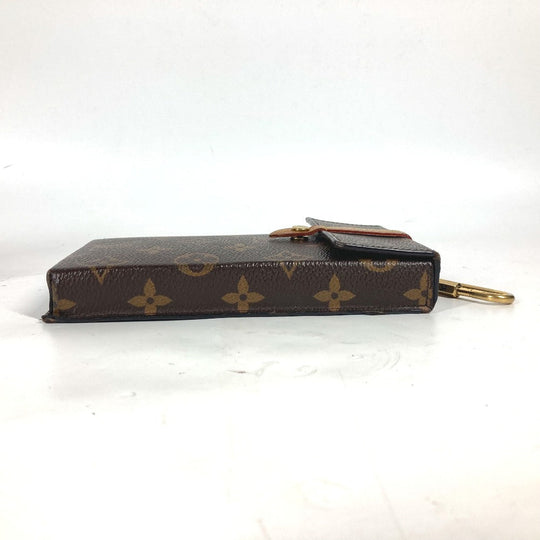 LOUIS VUITTON Pouch M68523 Monogram canvas Brown Monogram Box phone case Women(Unisex) Used Authentic