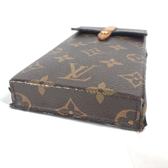 LOUIS VUITTON Pouch M68523 Monogram canvas Brown Monogram Box phone case Women(Unisex) Used Authentic