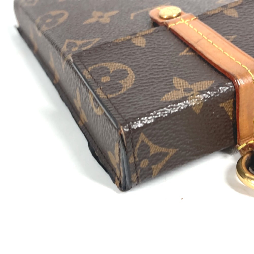 LOUIS VUITTON Pouch M68523 Monogram canvas Brown Monogram Box phone case Women(Unisex) Used Authentic
