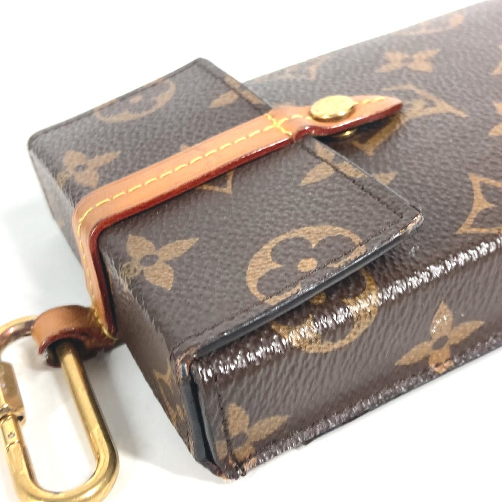 LOUIS VUITTON Pouch M68523 Monogram canvas Brown Monogram Box phone case Women(Unisex) Used Authentic