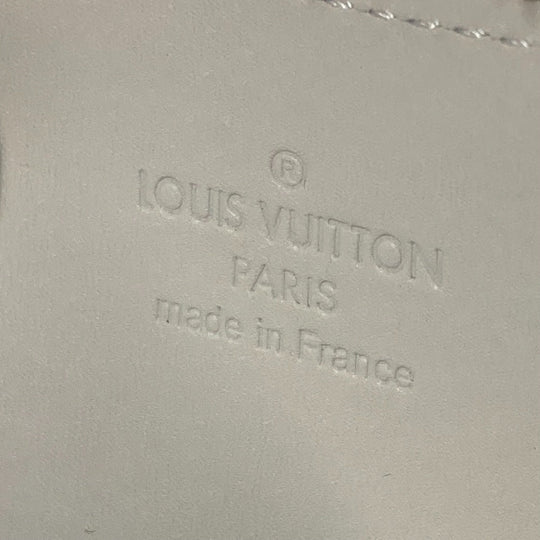 LOUIS VUITTON Coin case M58219 Patent leather white Vernis Porto Monefrocon Women Used Authentic
