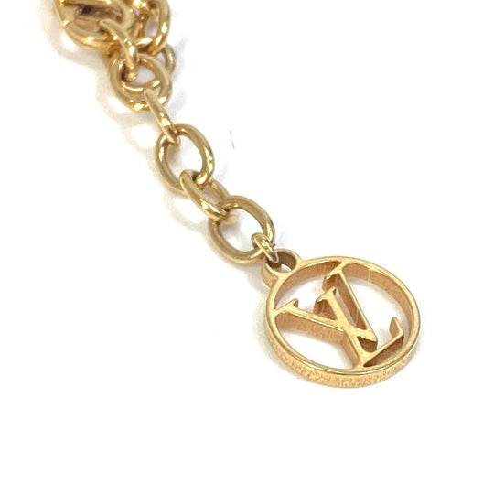 LOUIS VUITTON bracelet M69589 metal gold Bracelet L TO V Women Used Authentic