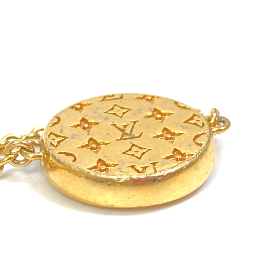 LOUIS VUITTON bracelet M69589 metal gold Bracelet L TO V Women Used Authentic