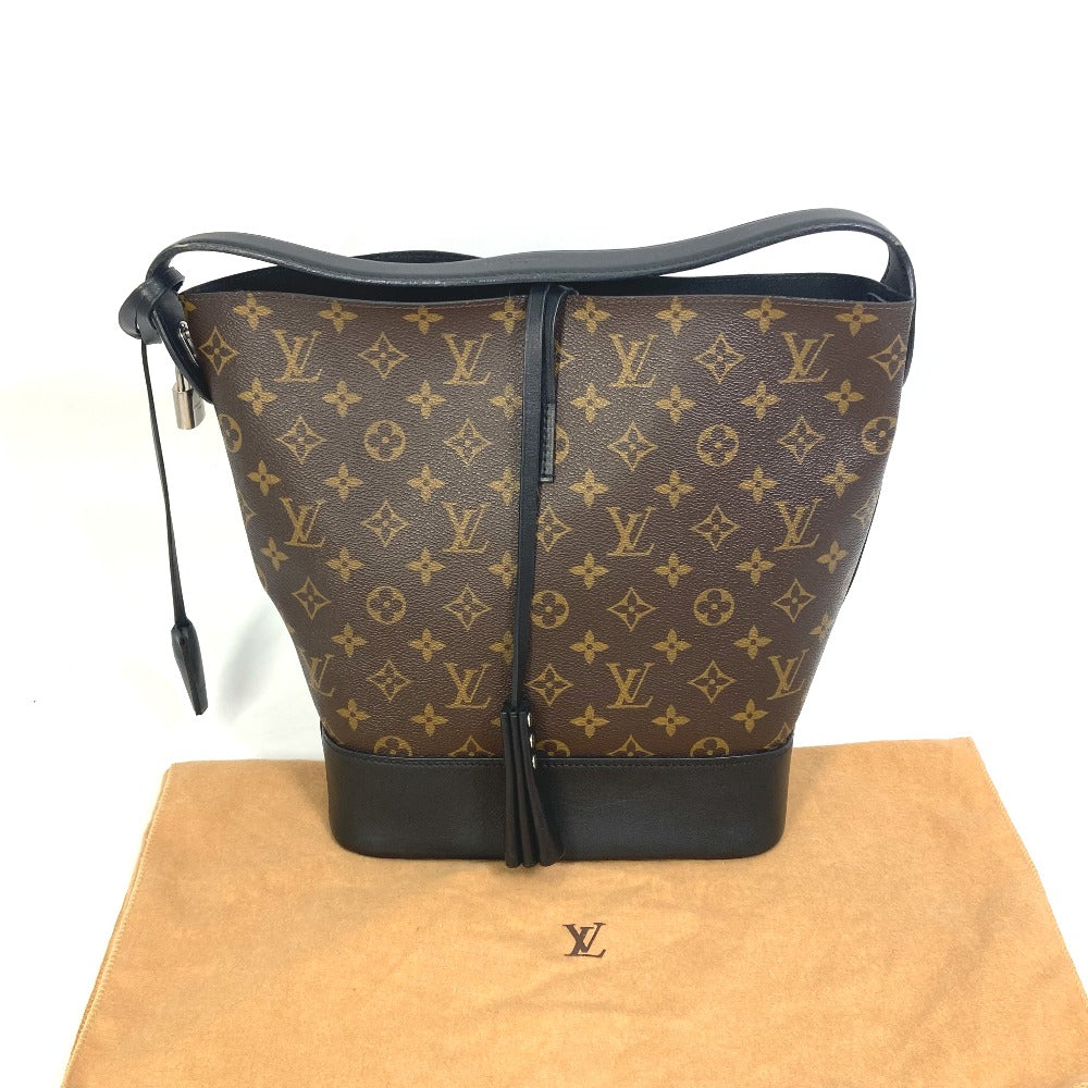LOUIS VUITTON Shoulder Bag M94542 Monogram canvas, calfskin black Monogram Idol NN14GM Women Used Authentic
