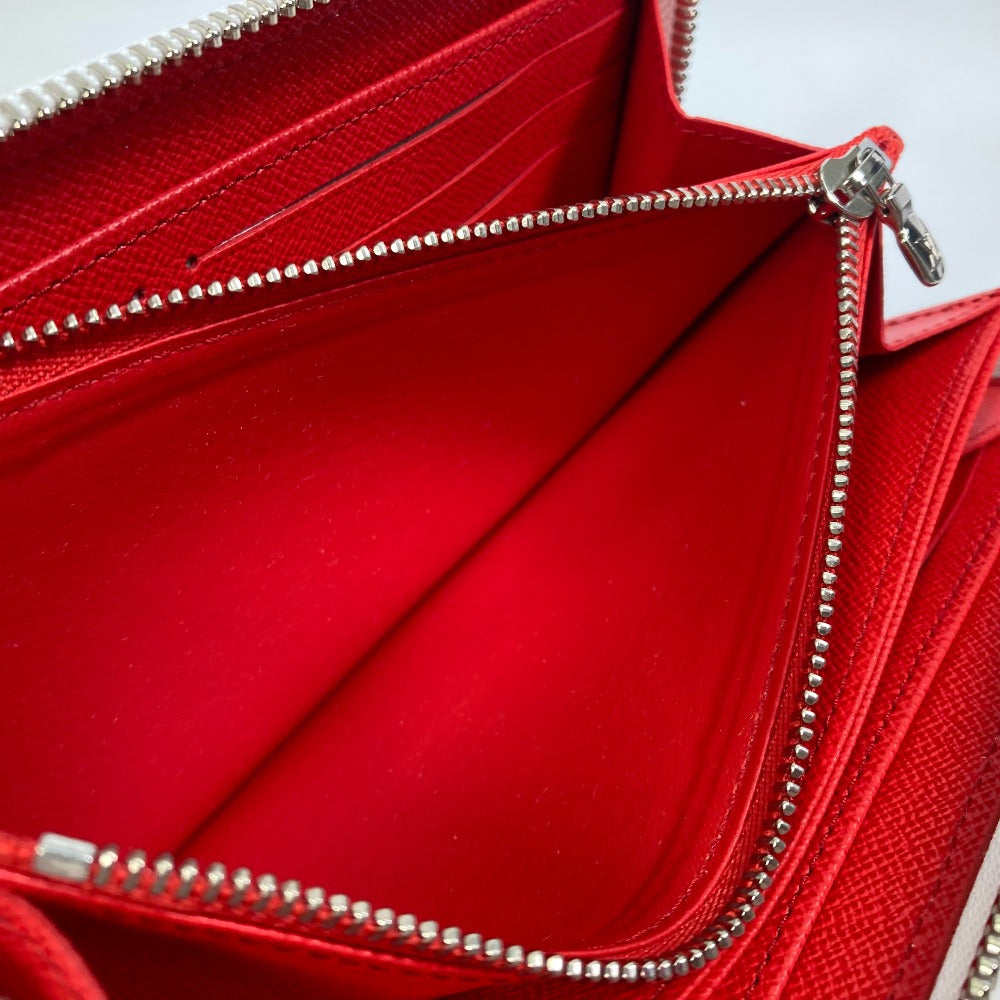 LOUIS VUITTON Long Wallet Purse M81961 Epi Leather, Empreinte Red Epi Japan exclusive LV x YK Zippy Wallet Women Used Authentic