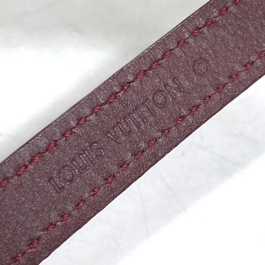 LOUIS VUITTON bracelet M6617F Monogram Vernis purple Monogram Vernis Bracelet Favorite Women 17 Used Authentic