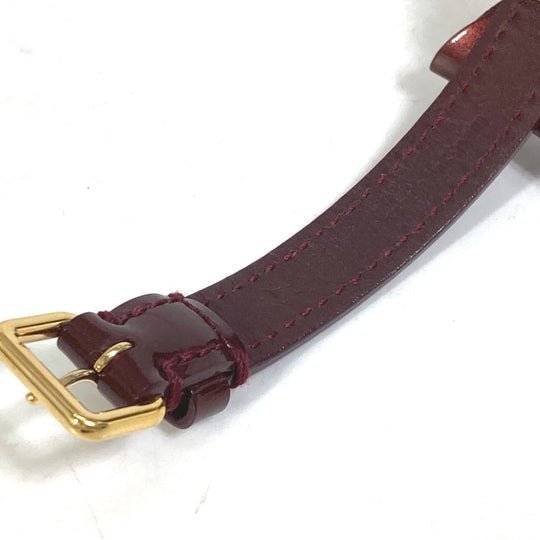 LOUIS VUITTON bracelet M6617F Monogram Vernis purple Monogram Vernis Bracelet Favorite Women 17 Used Authentic