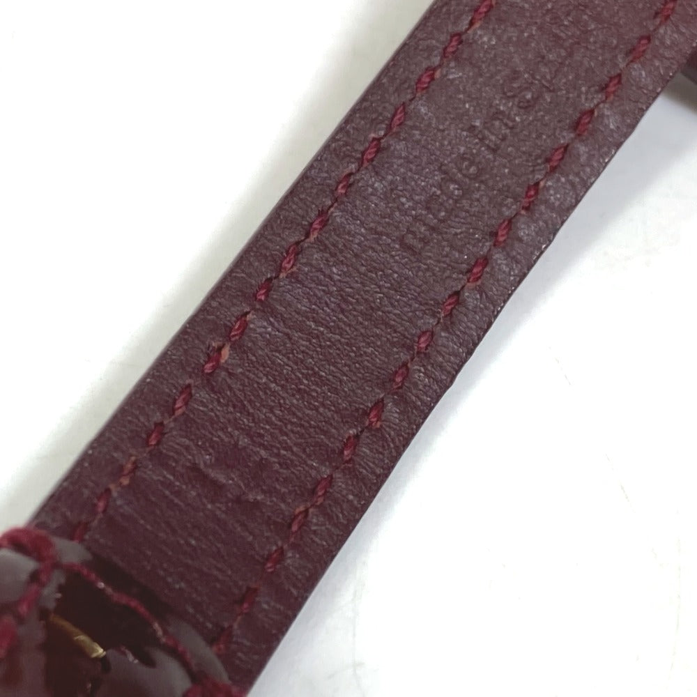 LOUIS VUITTON bracelet M6617F Monogram Vernis purple Monogram Vernis Bracelet Favorite Women 17 Used Authentic