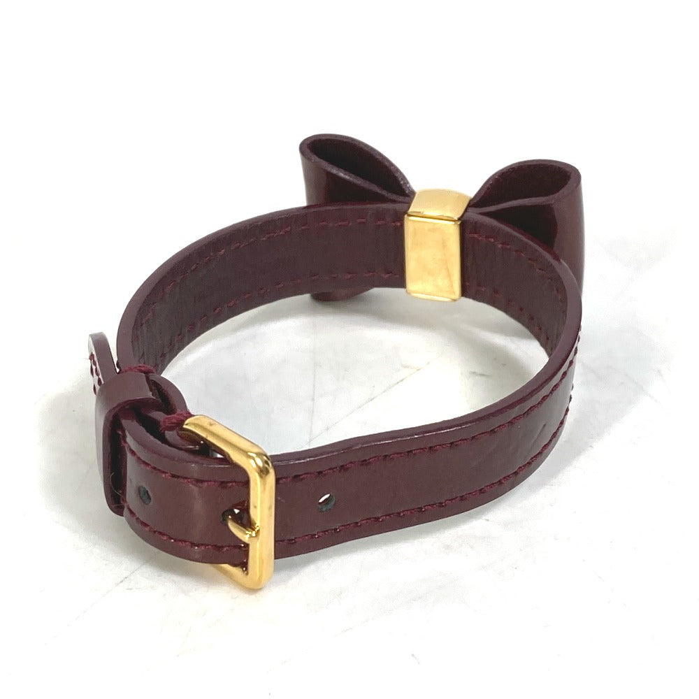 LOUIS VUITTON bracelet M6617F Monogram Vernis purple Monogram Vernis Bracelet Favorite Women 17 Used Authentic